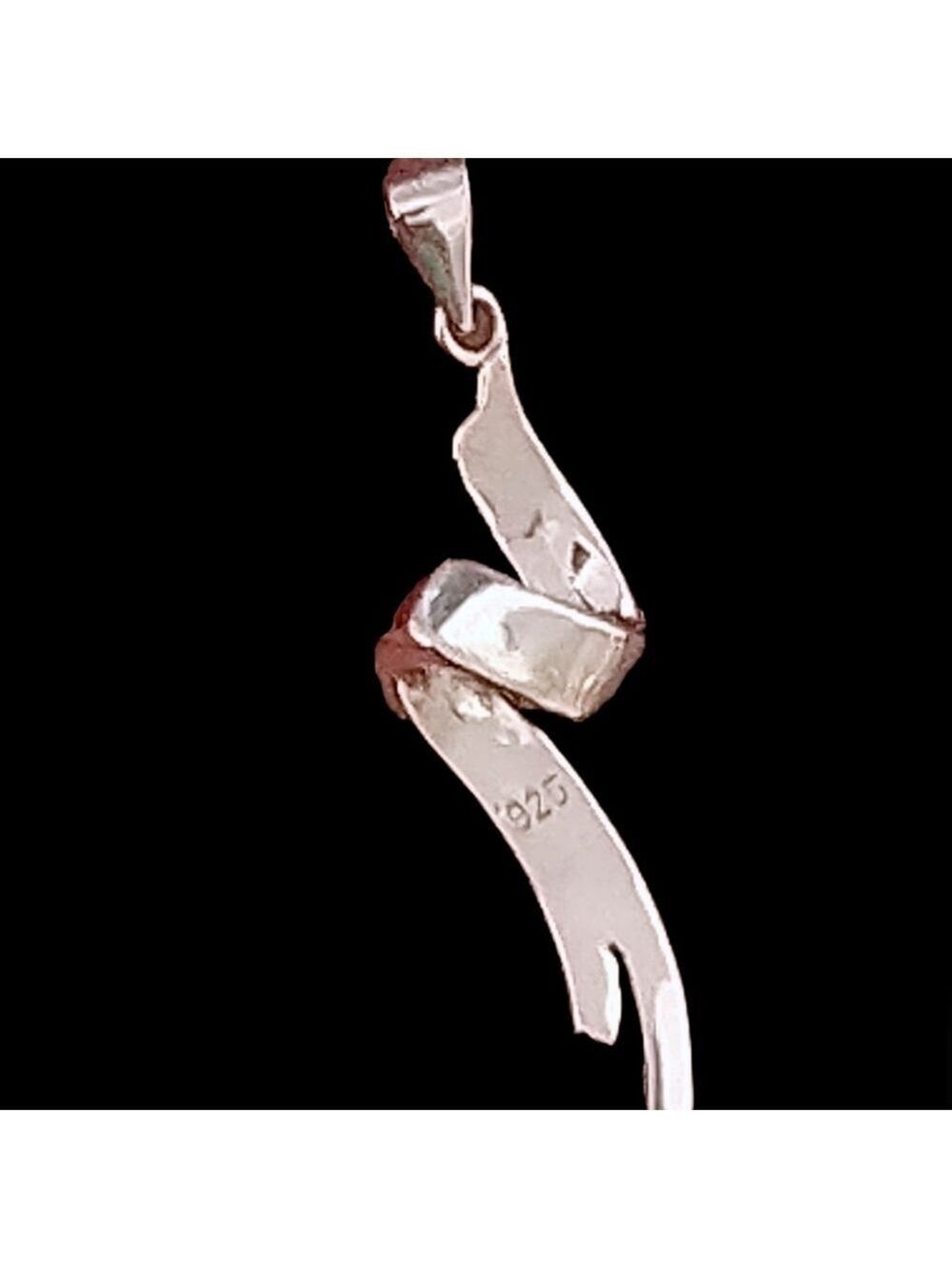 NWT Sterling Silver Rose Gold Pendant - Picture 4 of 4
